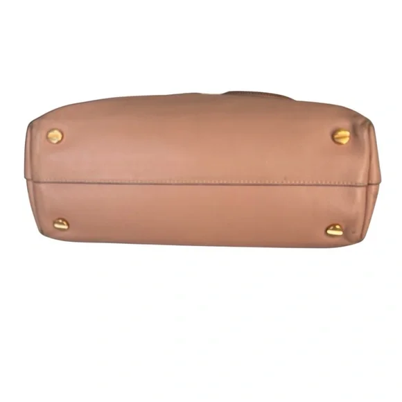 VALENTINO GARAVANI Love Stud Calfskin Leather Tote Pink - Picture 7 of 15